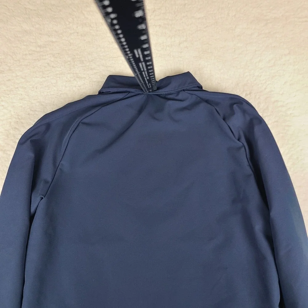 Nike Football Mens Medium Navy Therma Coach Full Zip Performance Tech CI4472-420